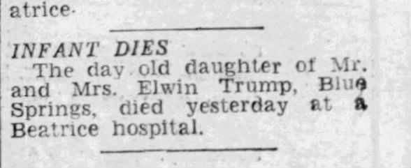 Clipping from The Beatrice Times